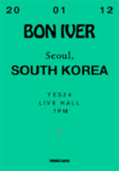 ボン・イヴェール Live in Seoul