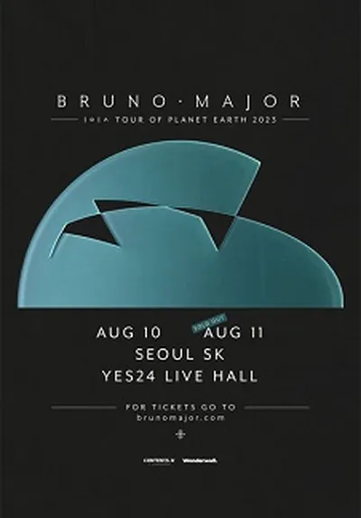 BRUNO MAJOR - TOUR OF PLANET EARTH 2023 - SEOUL