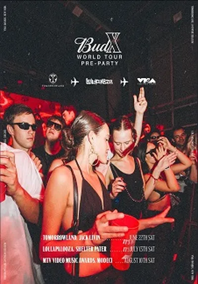 BUDX WORLD TOUR プレパーティー