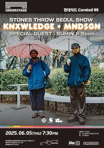현대카드 Curated 99 Knxwledge & Mndsgn