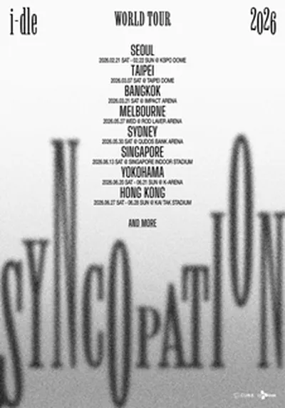 2026 i-dle WORLD TOUR [Syncopation] IN TAIPEI