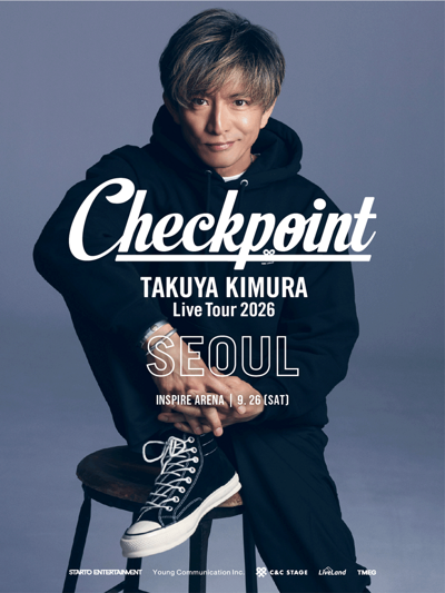 TAKUYA KIMURA Live Tour 2026 Checkpoint in Seoul