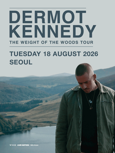 Dermot Kennedy THE WEIGHT OF THE WOODS TOUR in Seoul