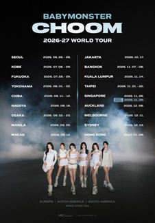 2026-27 BABYMONSTER WORLD TOUR [春 (CHOOM)] IN 奧克蘭