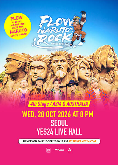 FLOW NARUTO THE ROCK WORLD TOUR 2026 - SEOUL