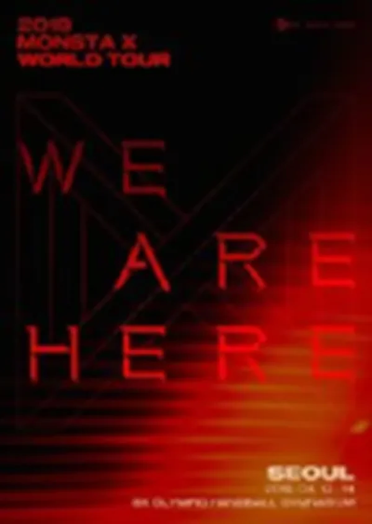 2019 MONSTA X WORLD TOUR 'WE ARE HERE' IN SEOUL - ステージピック